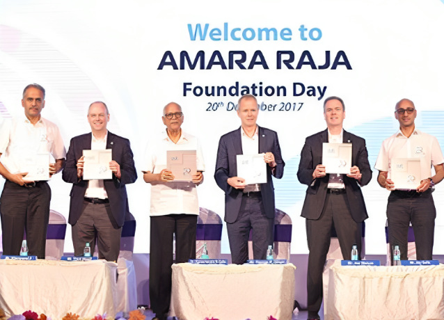 Amara Raja Batteries Ltd and Johnson Controls Celebrated 20 years of JV partnership - longest running Indo-American JV in Auto Ancillary segment.