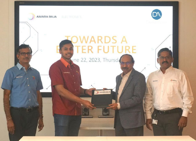 Amara Raja Electronics has made a strategic investment in Design Alpha (DFM Soft Tech Solutions)