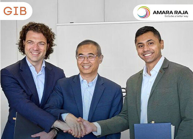 Amara Raja Signs Technology Agreement with GIB EnergyX for Advanced Li-ion Technology.